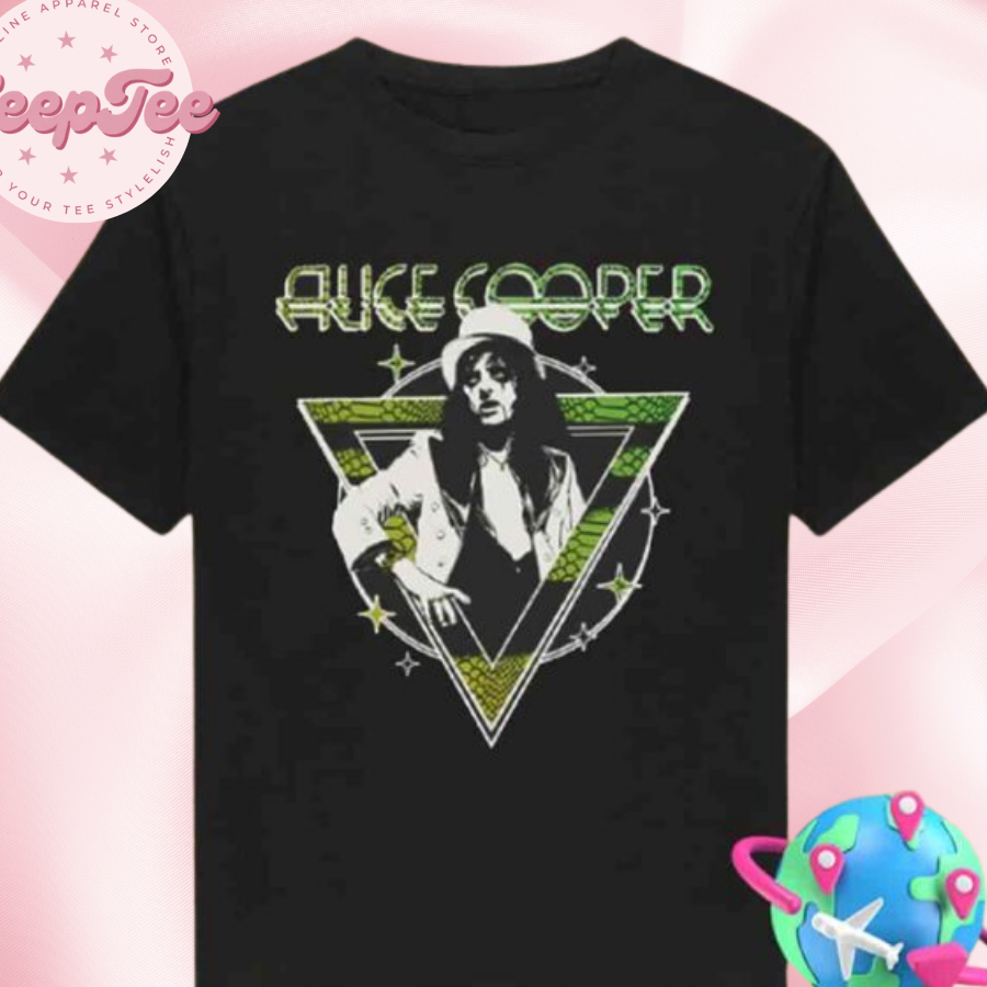 Alice Cooper Welcome To My Nightmare 50Th Anniversary Top Hat Unisex Shirt