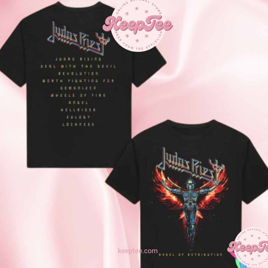 Judas Priest Angel Of Retribution 20Th Anniversary Two Sides Unisex Shirt