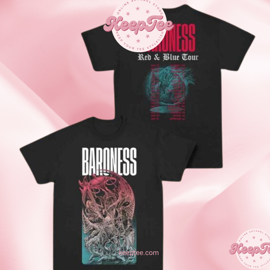 Baroness Red And Blue Tour 2025 Shirt