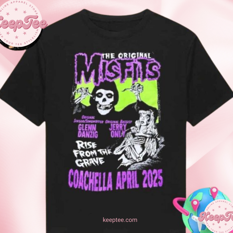 The Original Misfits Band Coachella 2025 Unisex Shirt