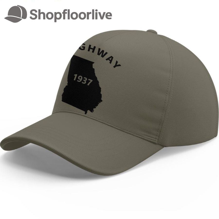 Georgia Bulldogs Football Tyrus Highway 1937 Georgia 2025 Cap Hats