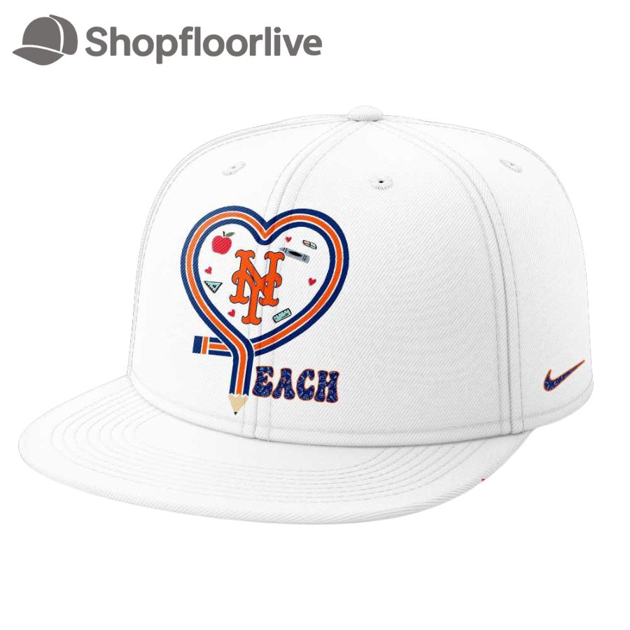 New York Mets Teacher Appreciation 2025 Baseball Cap