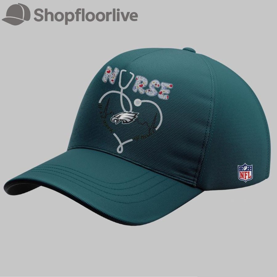 Philadelphia Eagles Nurses Appreciation 3D Print Cap