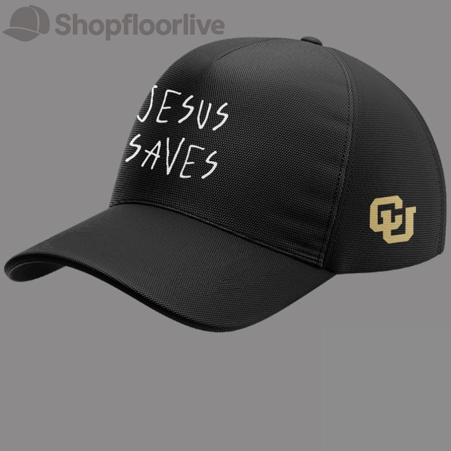 Colorado Buffaloes Jesus Saves 2025 Baseball Cap