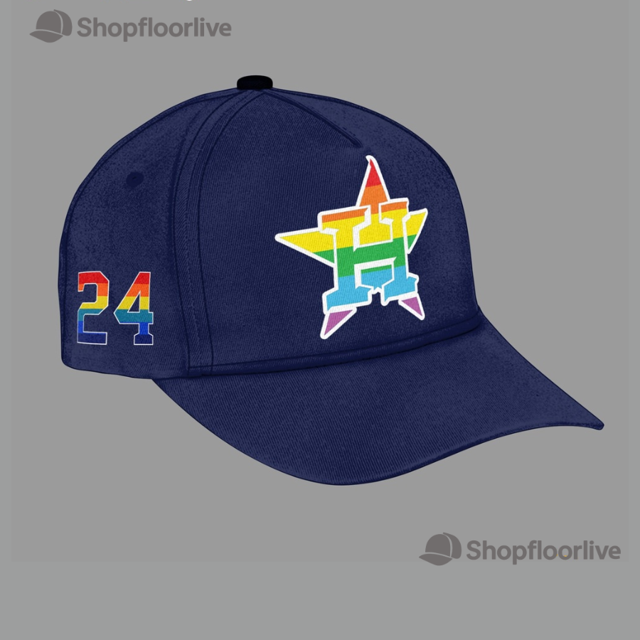 Houston Astros Special Pride Night 2024 Baseball Cap