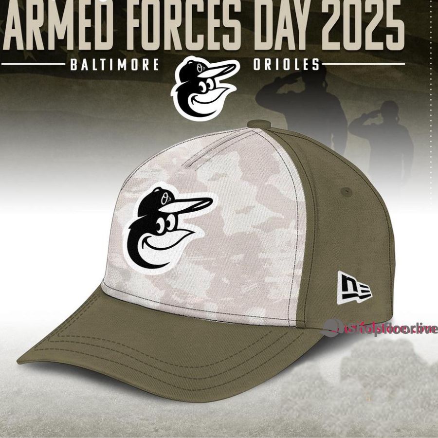 Baltimore Orioles Armed Forces Day 2025 Baseball Cap