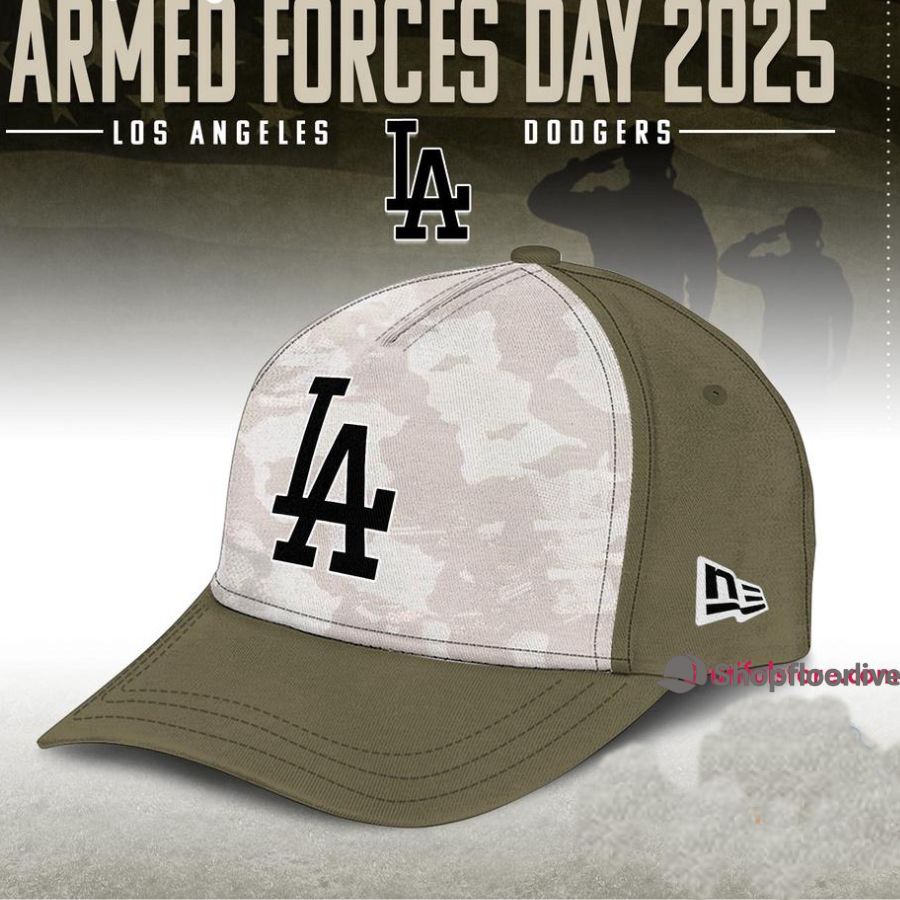 Los Angeles Dodgers Armed Forces Day 2025 Baseball Cap