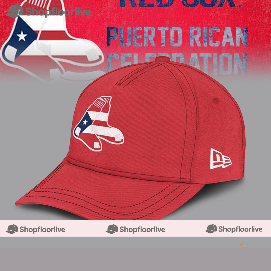 Boston Red Sox Puerto Rico Celebration 2024 Baseball Cap