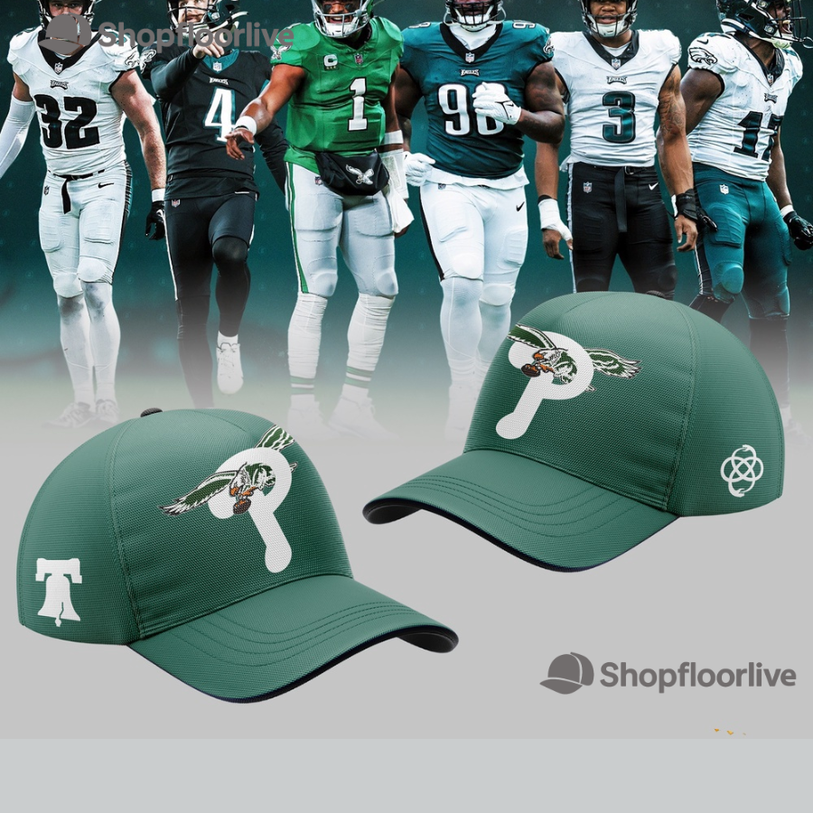 NFL Philadelphia Eagles Football Team Logo 2024 Print Cap