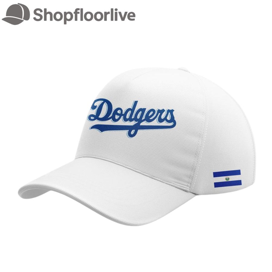Los Angeles Dodgers Baseball Salvadoran Heritage Night Cap Hat