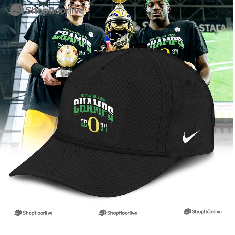 Oregon Ducks 2024 Vrbo Fiesta Bowl Champs Cap