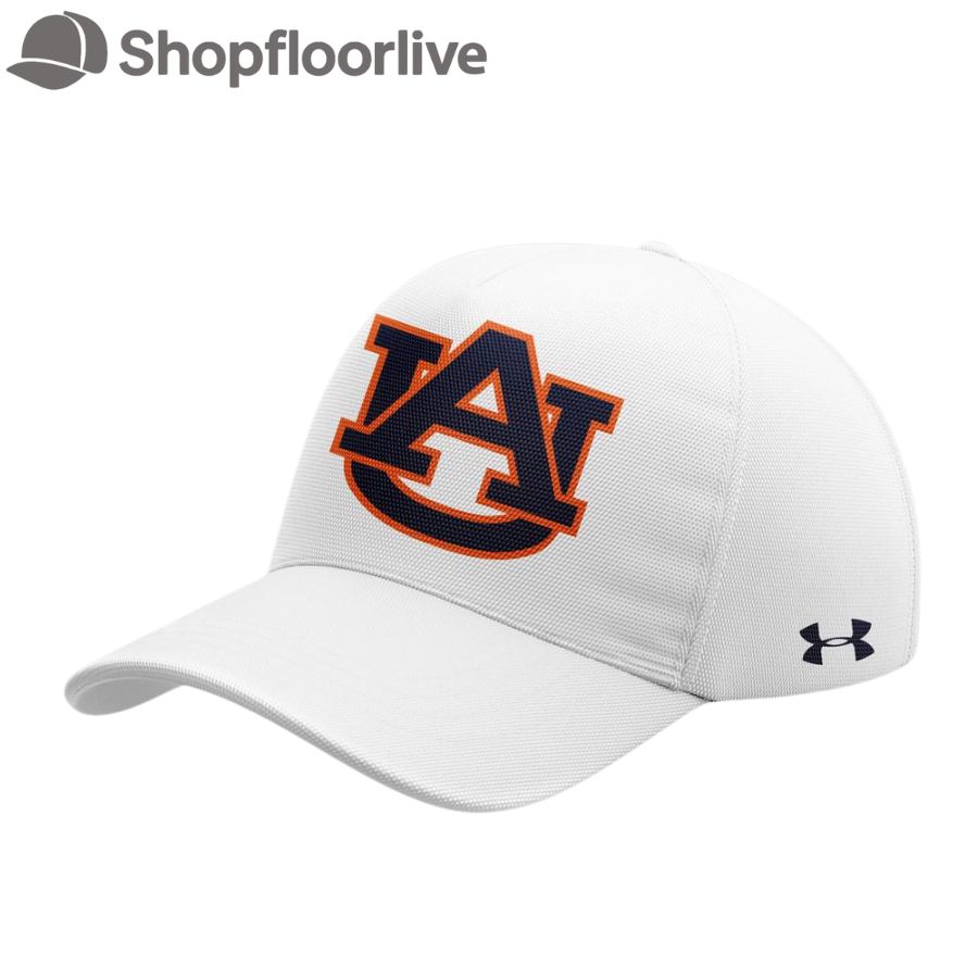 Auburn Tigers Basketball CALL GOD 3D Print White Cap