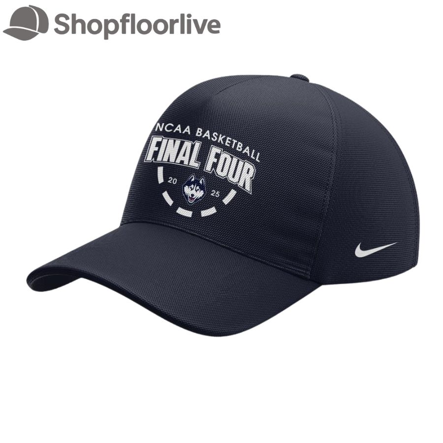 UConn Huskies Womenâ€™s Basketball 2025 Final Four Logo Cap Hats