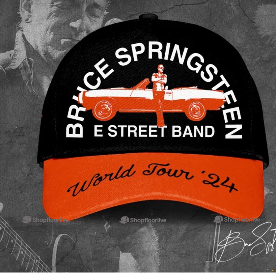 Bruce Springsteen E Street Band World Tour 2024 Baseball Cap