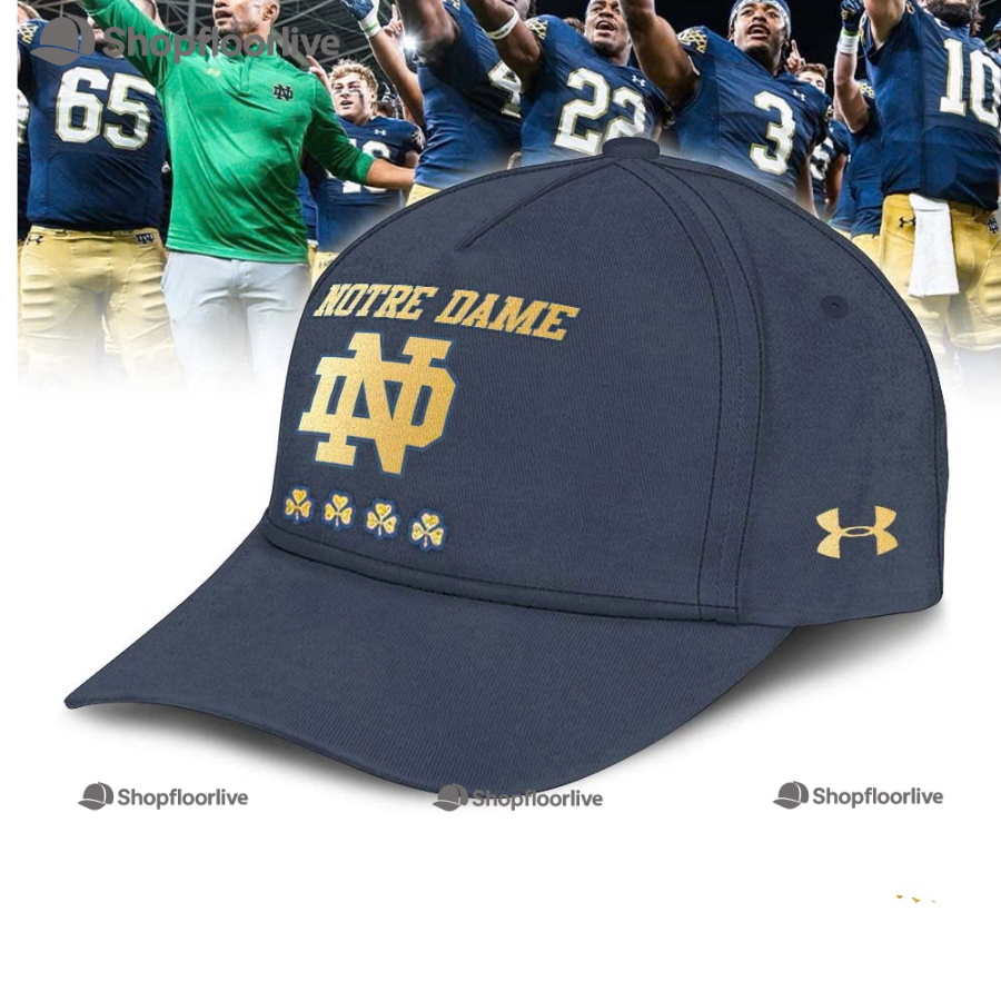 Notre Dame Fighting Irish Football Shamrock Series 2024 Baseball Cap