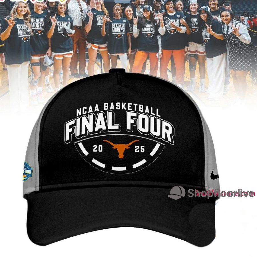 Texas Longhorns 2025 NCAA Womenâ€™s Basketball Tournament March Madness Final Four Regional Champions Locker Room Cap