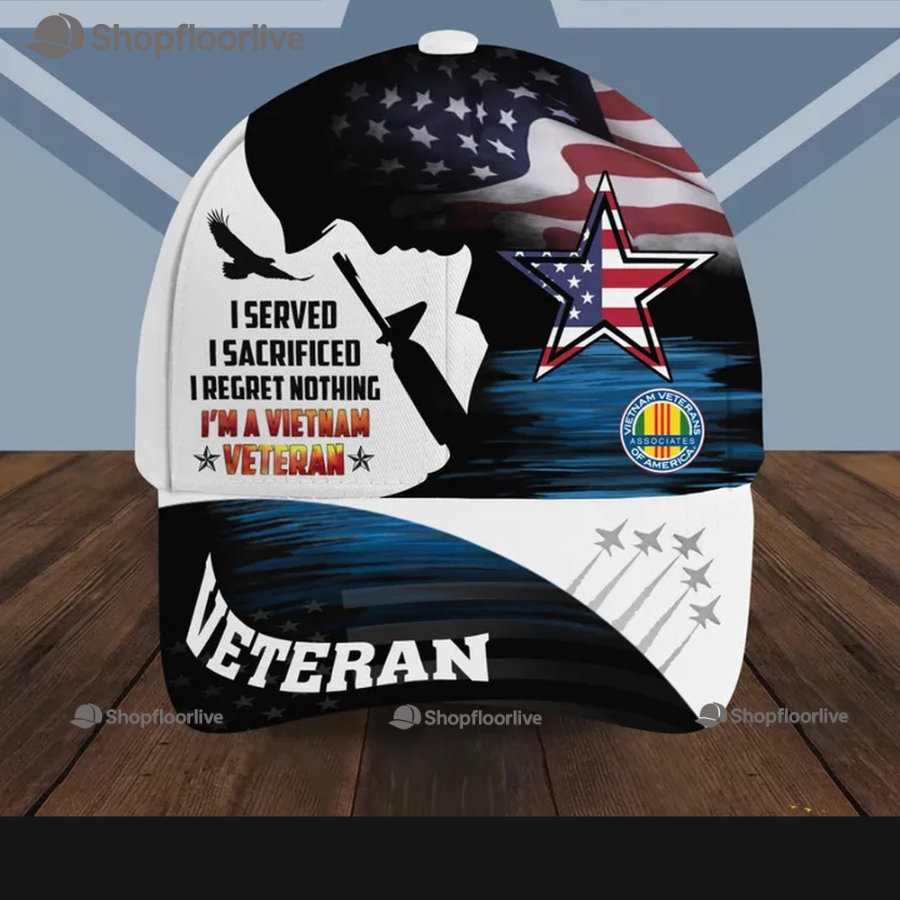 NFL Dallas Cowboys Special American Flag Vietnam Veteran Baseball Cap