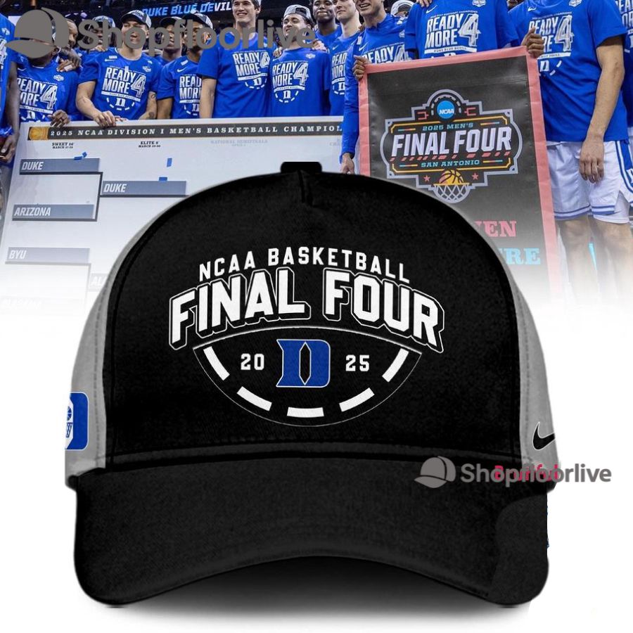 Duke Blue Devils 2025 NCAA Menâ€™s Basketball Tournament March Madness Final Four Regional Champions Cap