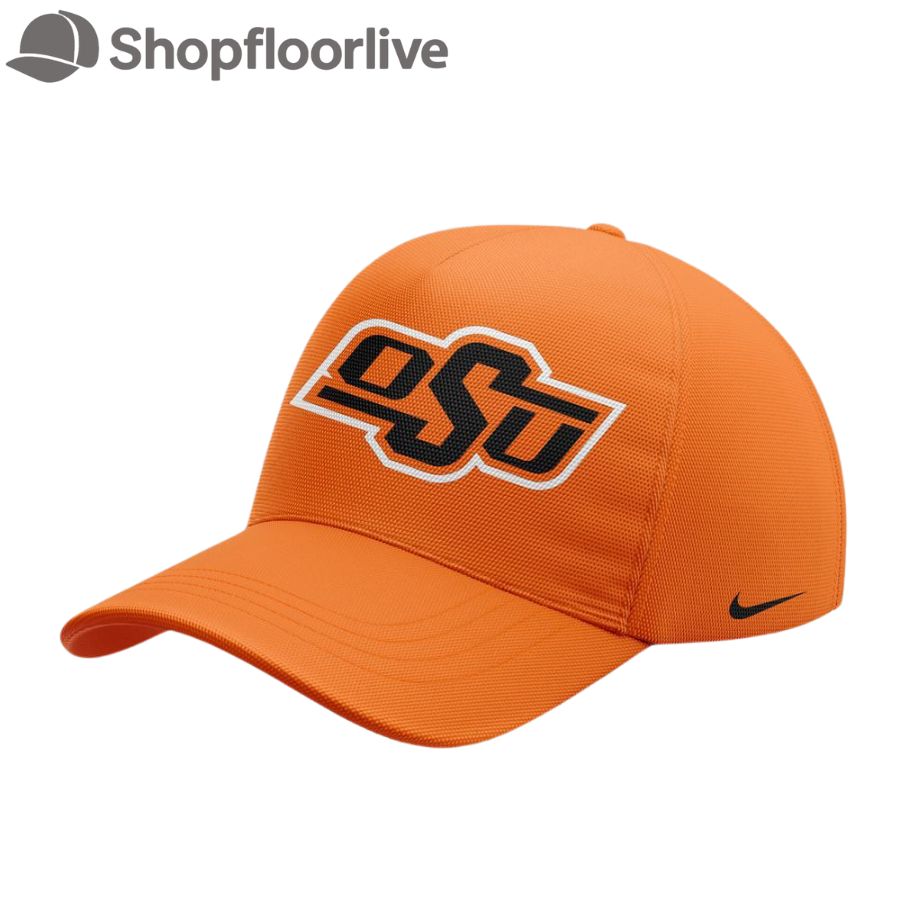 Oklahoma State Cowboys Wrestling Orange Cap
