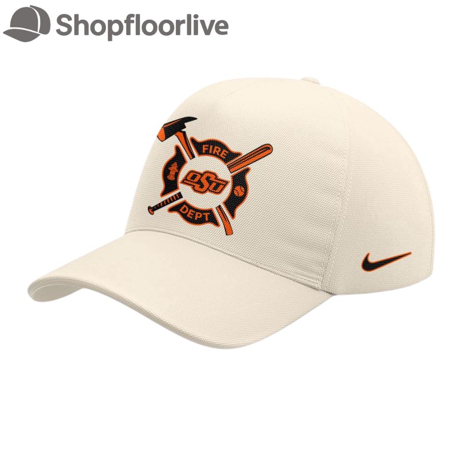 Oklahoma State Cowboys Baseball x Firefighter Appreciation Cap
