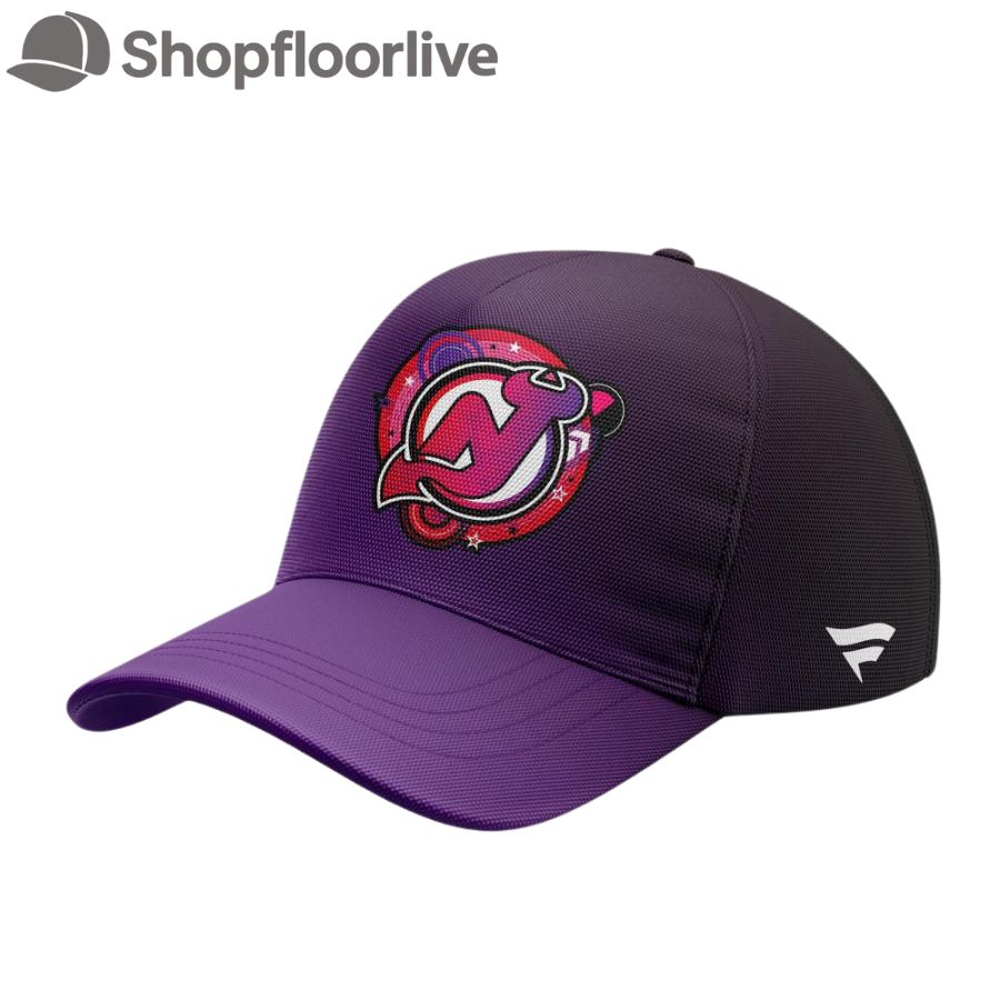 New Jersey Devils Womenâ€™s Empowerment Night 3D Print Cap