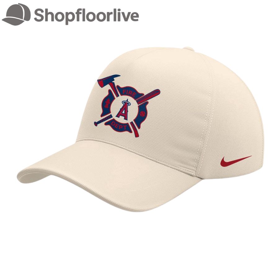 Los Angeles Angels x Firefighter Appreciation Night 2025 3D Print Cap