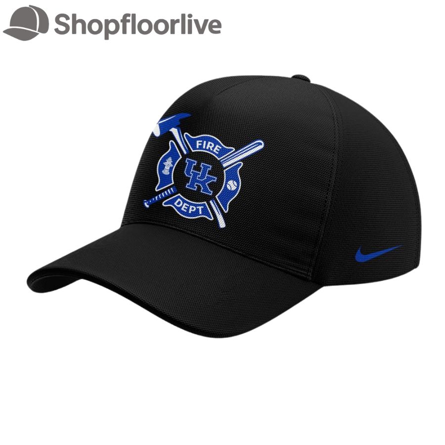Kentucky Wildcats Baseball x Firefighter Appreciation Night 2025 3D Print Cap