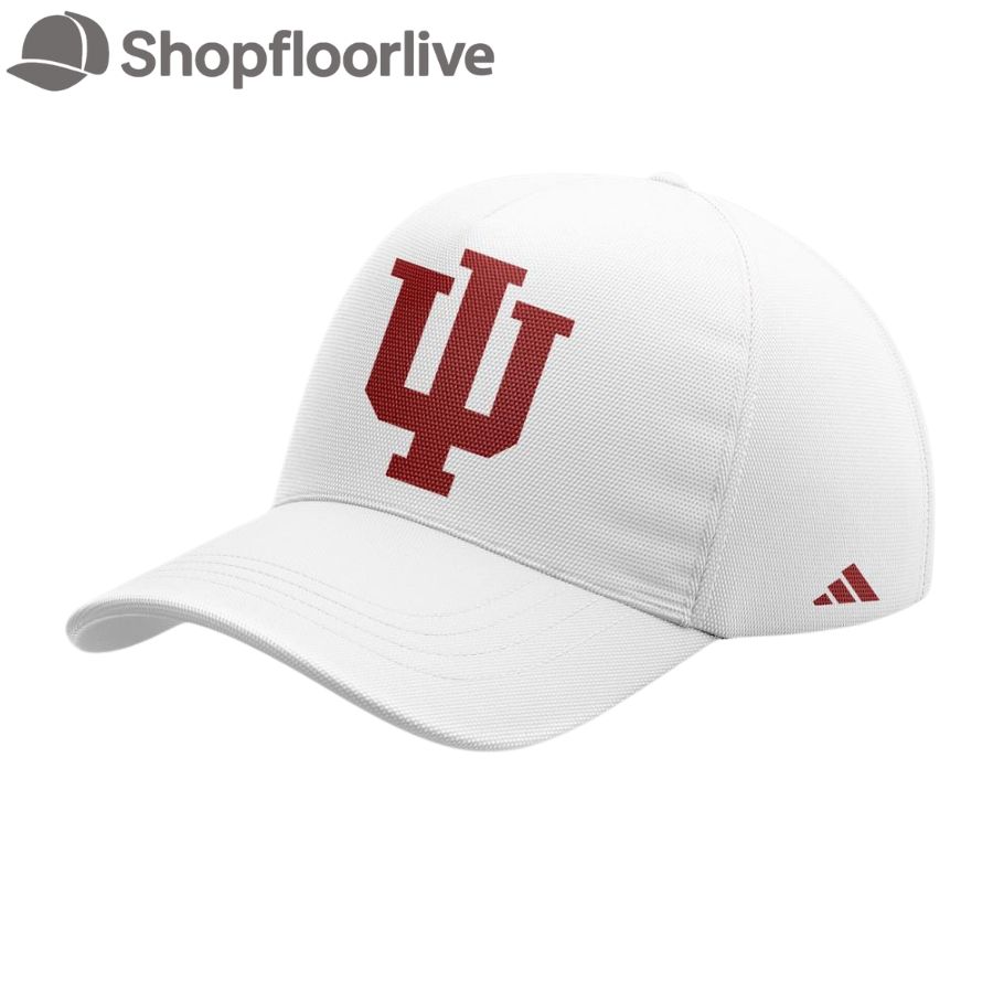 Coach Darian DeVries Indiana Hoosiers Menâ€™s Basketball 2025 White Cap
