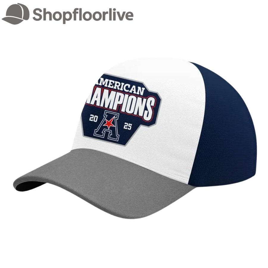 Memphis Tigers 2025 AAC Tournament CHAMPIONS Cap Hats