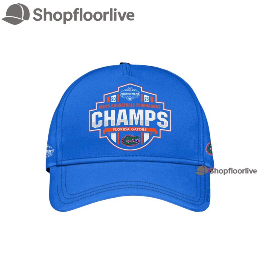 Florida Gators 2025 SEC Menâ€™s Basketball Conference Tournament Champions Classic Cap