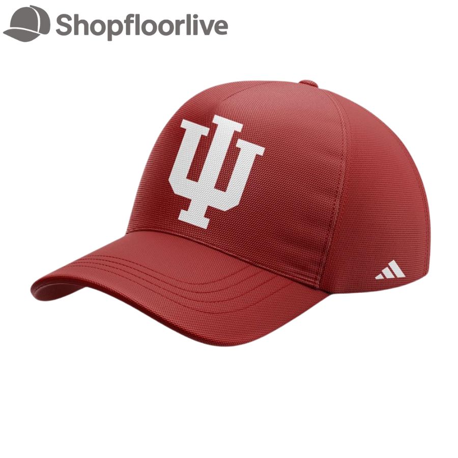 Coach Darian DeVries Indiana Hoosiers Menâ€™s Basketball 2025 Red Cap