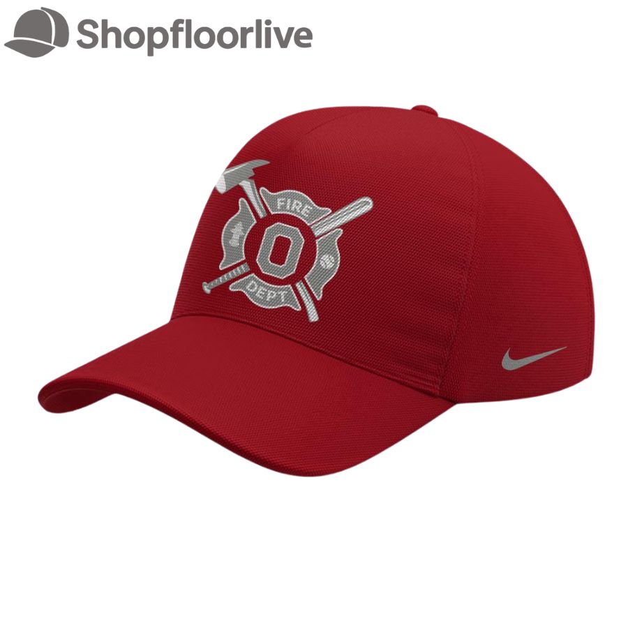 Ohio State Baseball x Firefighter Appreciation Night Red Cap