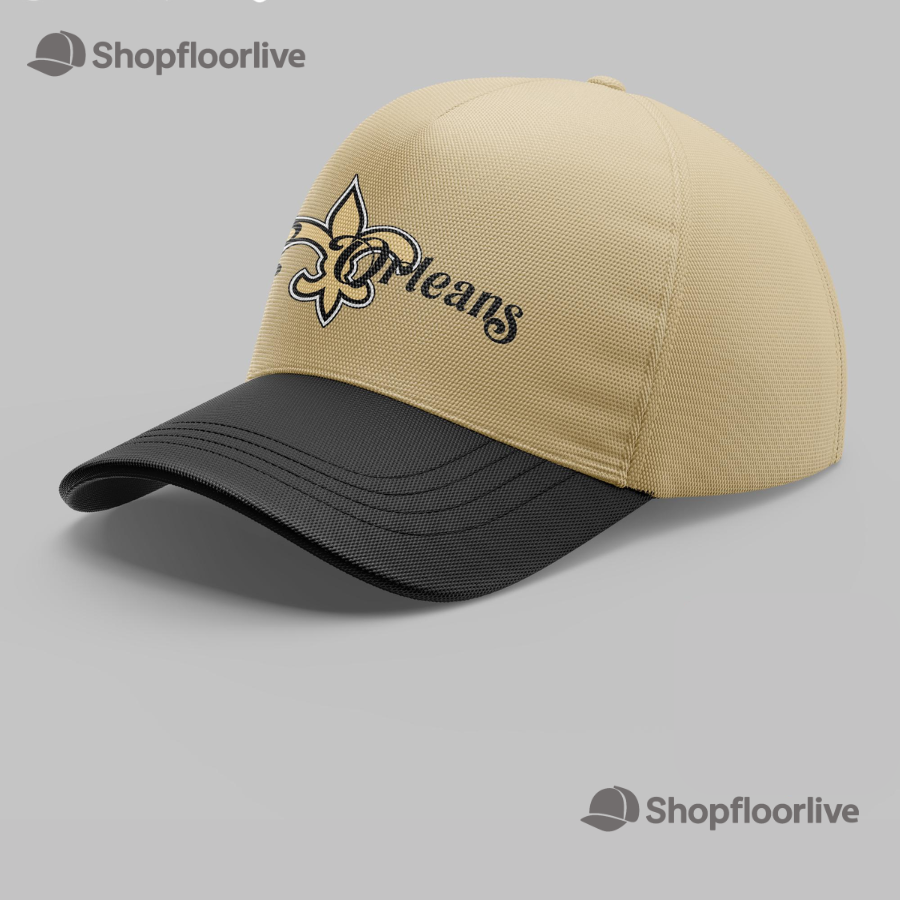 New Orleans Saints  Black Myth Baseball Cap