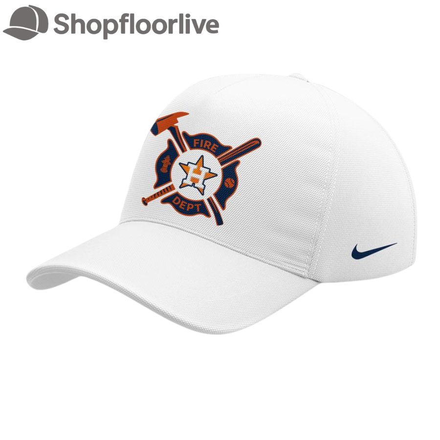 Houston Astros x Firefighter Appreciation Night 3D Print White Cap