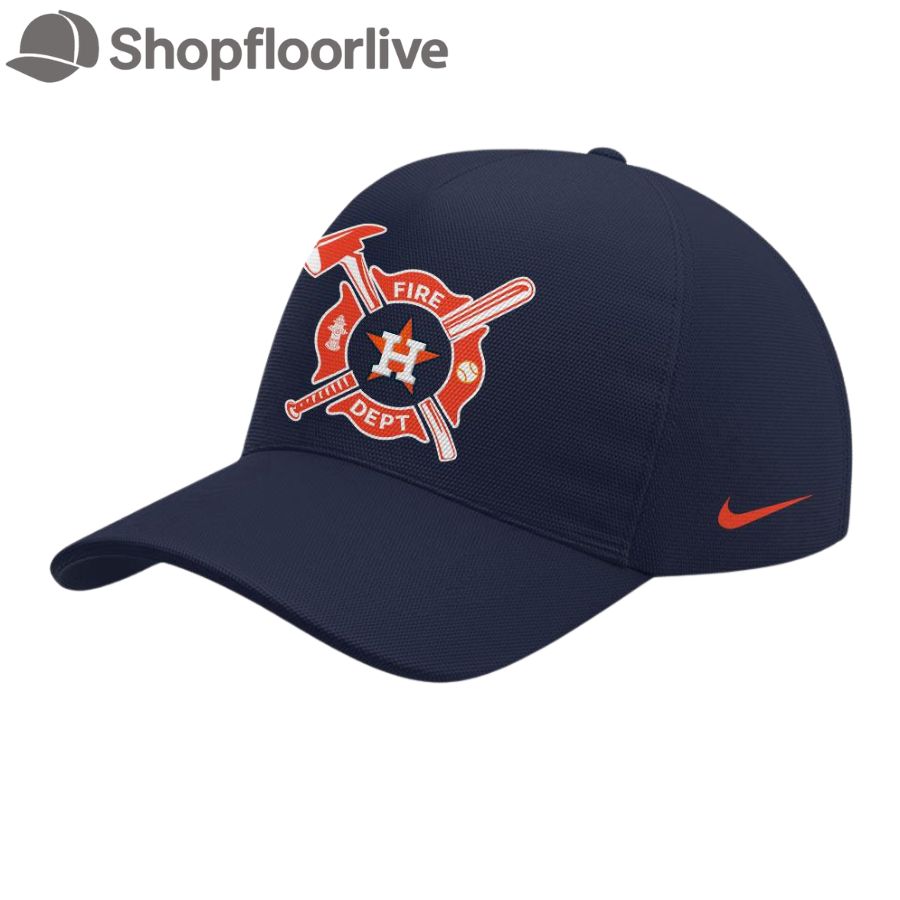 Houston Astros x Firefighter Appreciation Night 3D Print Cap Hats