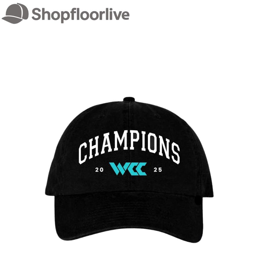 Gonzaga Bulldogs 2025 WCC Menâ€™s Basketball Conference Tournament Champions 22 Time Cap Hats