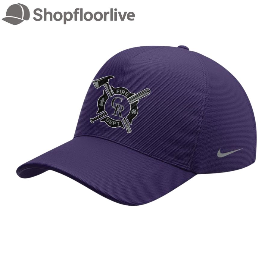 Colorado Rockies x Firefighter Appreciation Night New Cap Hats