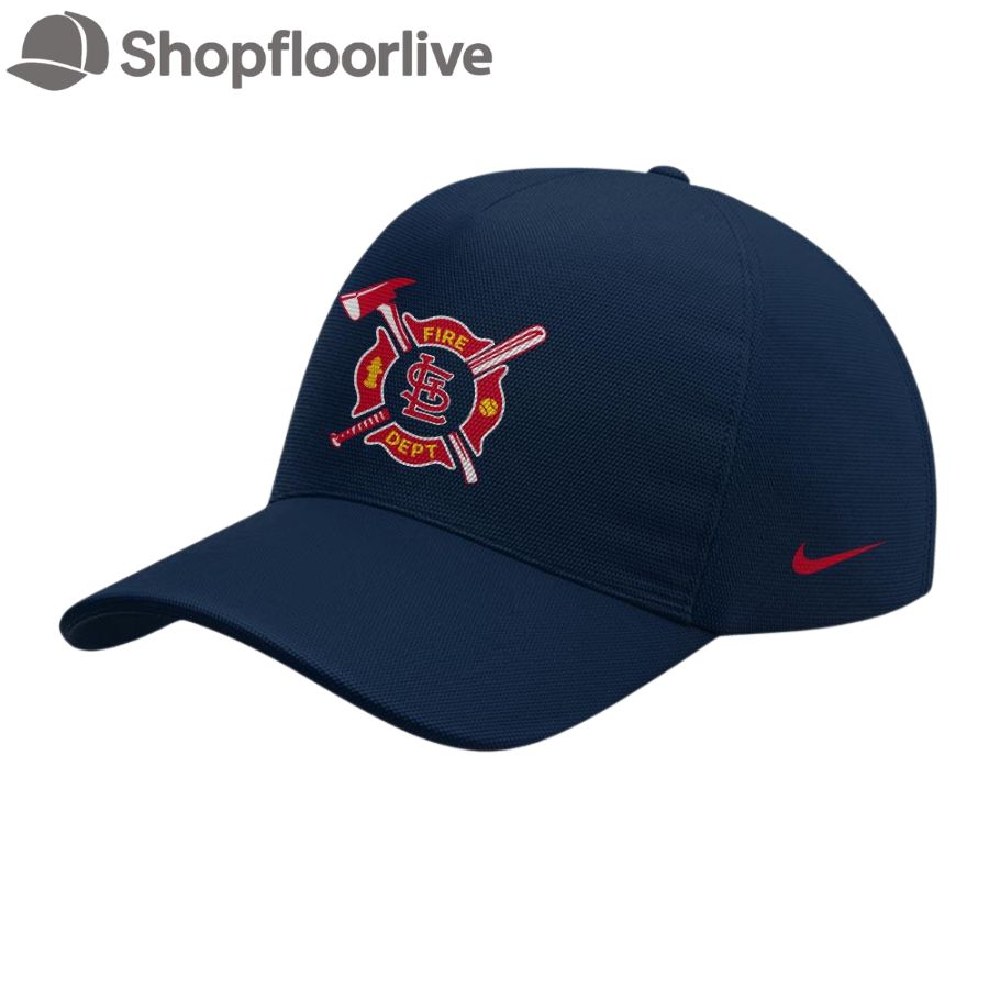 St. Louis Cardinals x Firefighter Appreciation Night 2025 Navy Cap