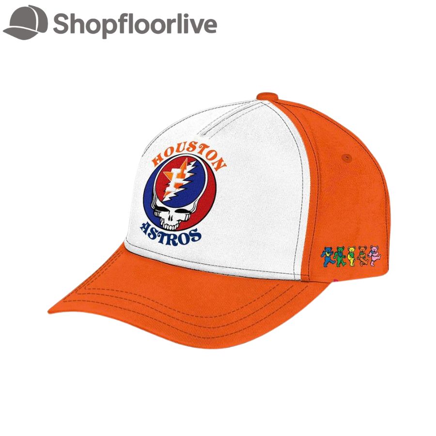 Houston Astros x Grateful Dead Night Game 2025 Baseball Cap