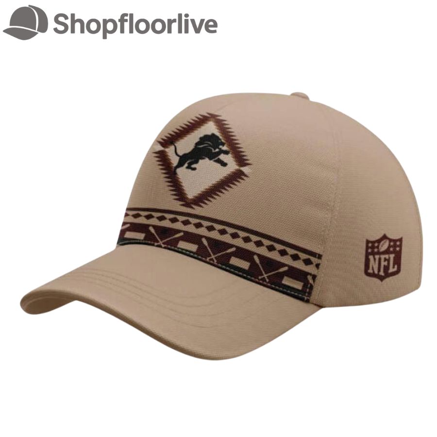 NFL Detroit Lions x National Native American Heritage Month Design Cap Hats