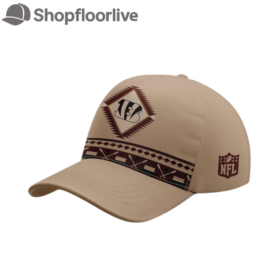 NFL Cincinnati Bengals x National Native American Heritage Month Design Cap Hats