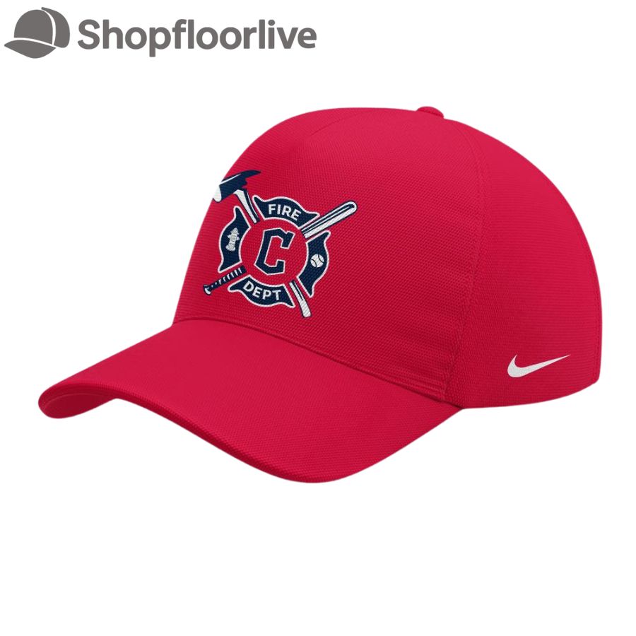 Cleveland Guardians x Firefighter Appreciation Night Red Cap