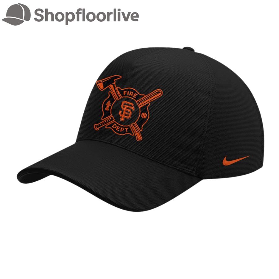 San Francisco Giants x Firefighter Appreciation Night Black Cap