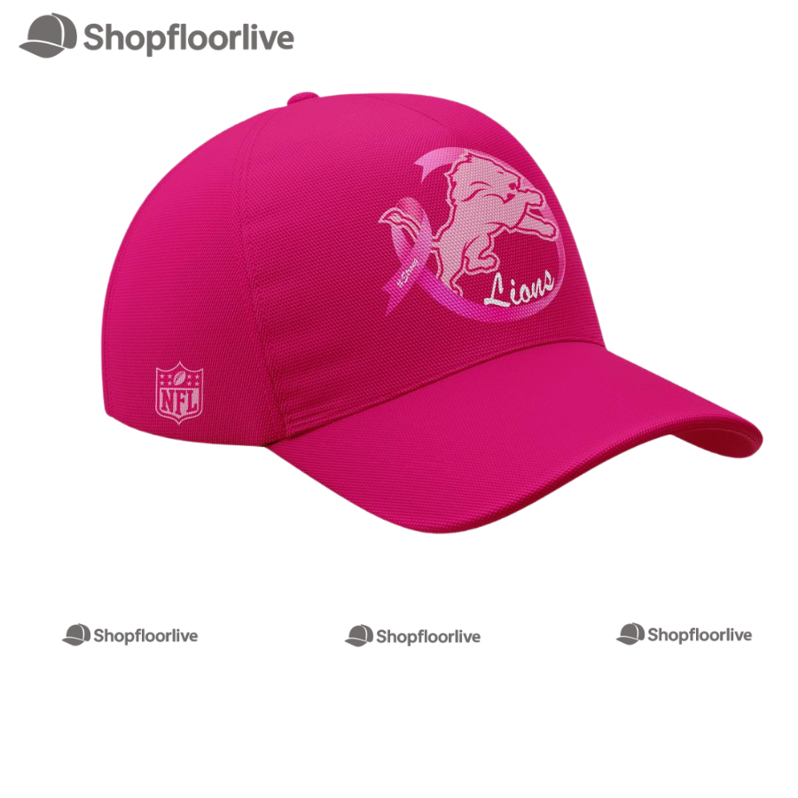 Detroit Lions Limited Edition Eagles In October We Wear Pink New Cap