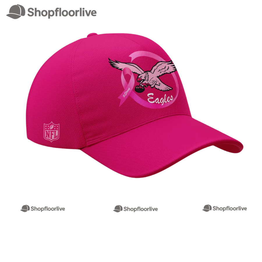 Philadelphia Eagles Limited Edition Eagles In October We Wear Pink Baseball Cap