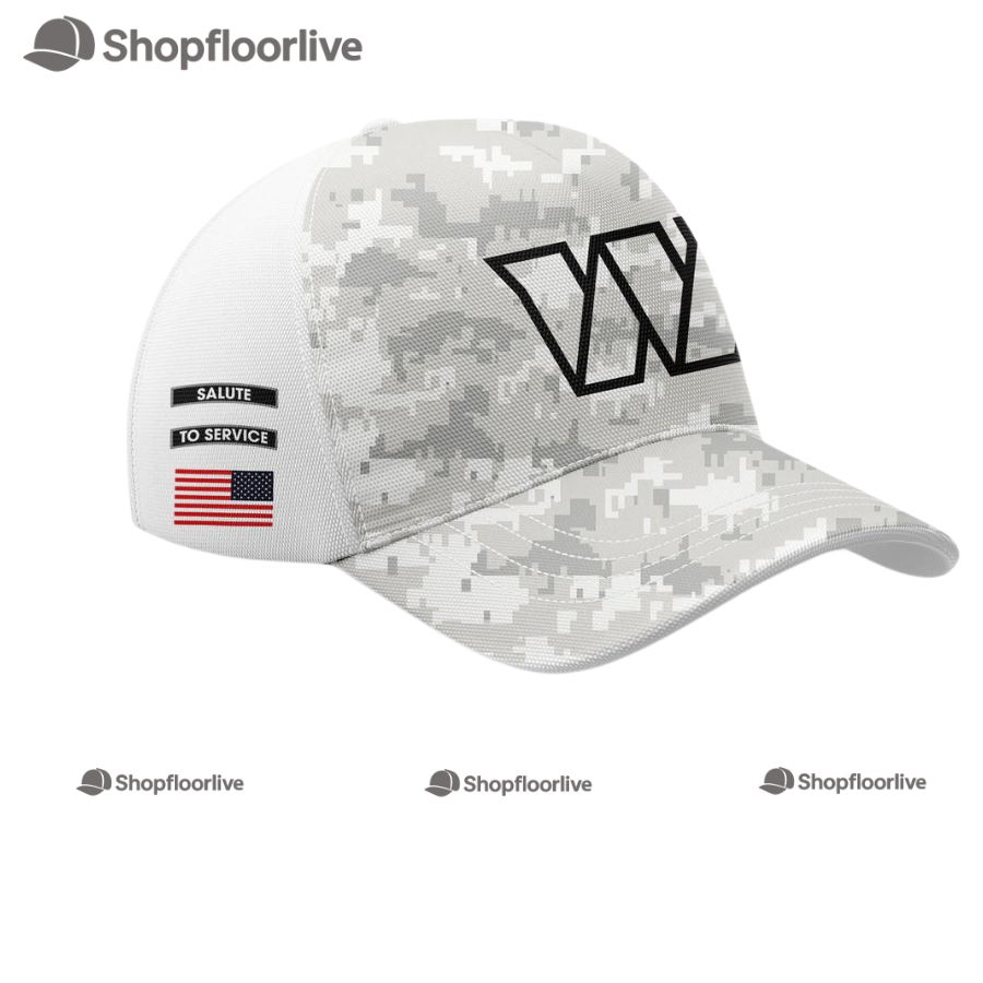 Washington Commanders Arctic Camo Salute to Service Club Cap