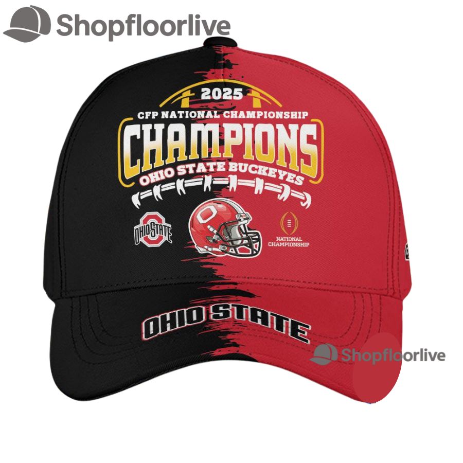 Ohio State Buckeyes 2025 CFP National Championship Hat
