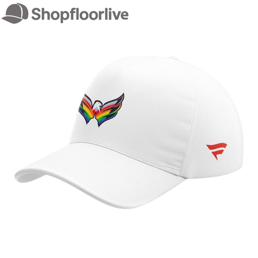 Washington Capitals Special Pride Night White Cap Hats