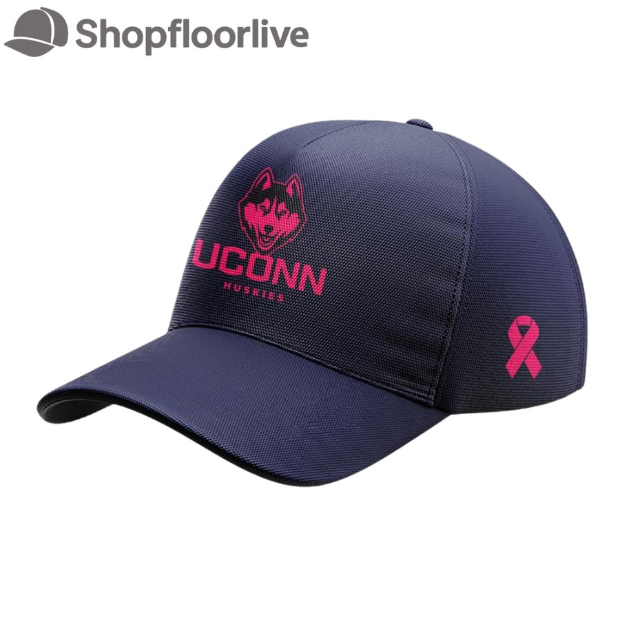 Uconn Huskies Basketball x Fight Night Cancer Limited Edition 2025 Cap Hats
