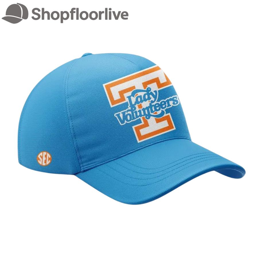 Tennessee Volunteers Womenâ€™s Baskeball Special New Lady Vols 2025 Blue Cap Hats